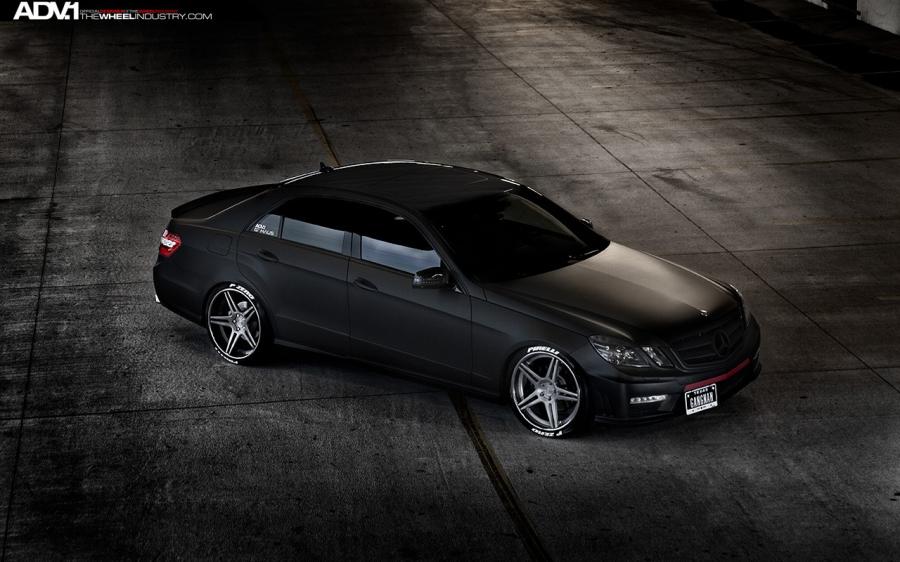 Mercedes-Benz E350 by Vivid Racing on ADV.1 Wheels (ADV05DC) '2015